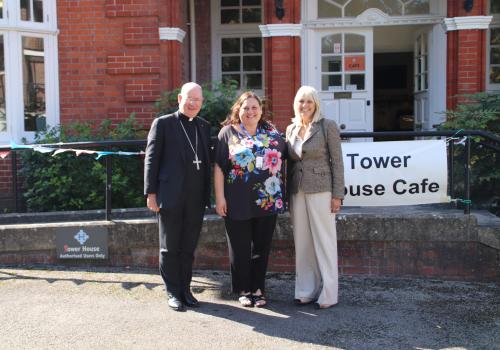 Duchess & Bishop with Nicki at Tower House