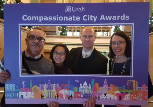 St Vincent's Support Centre in Leeds wins the first ever Jo Cox Compassionate City Award